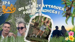 ON SE FAIT ATTAQUER PAR DES SINGES À BALI ! EP6