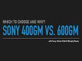 SONY FE400mm f/2.8 GMaster vs. Sony FE600mm f/4 GMaster lens... Which one is right for you?