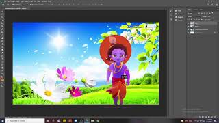 How to make LORD KRISHNA photo in photoshop screenshot 5
