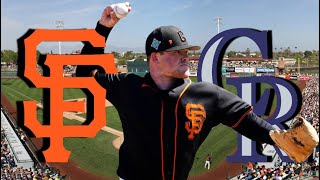 Giants Vs Rockies Postgame Recap