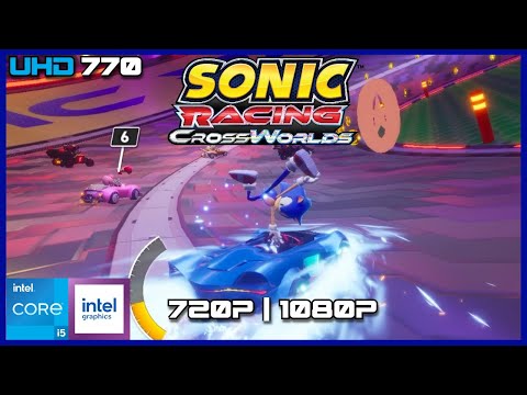Sonic Racing CrossWorlds On Integrated Graphics – @ultragame on Tumblr