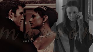 Multicouples | Maroon