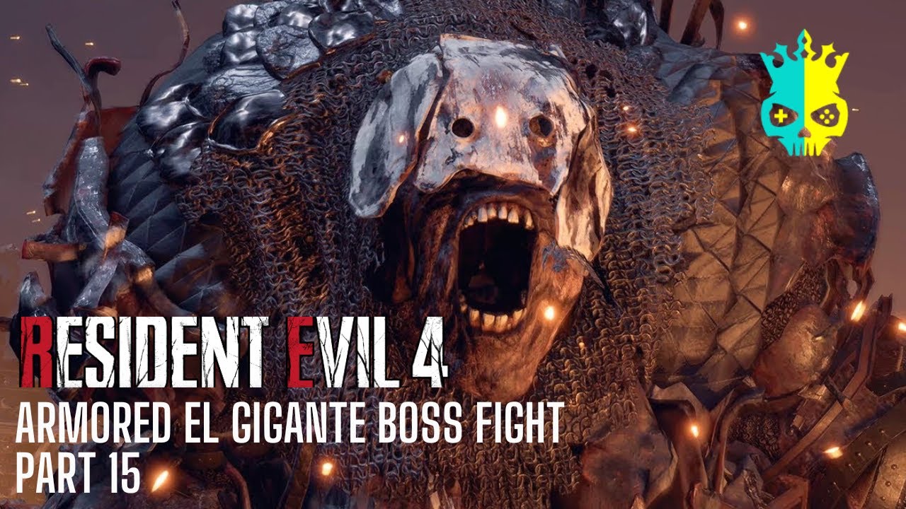 armored-el-gigante-boss-fight-resident-evil-4-remake-youtube