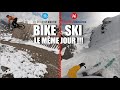 Journe ski  bike de folie aux menuires 