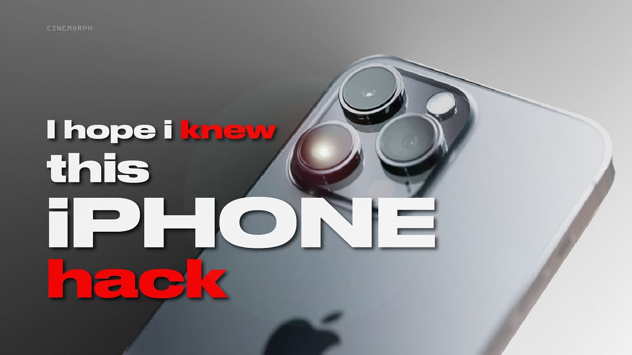 HOW WE SHOT A FILM IN AN IPHONE | CINEMORPH