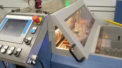 BSR 550 Servo Rotary Die Cutter- CR80 Card Production Full Video