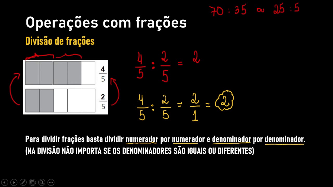 Como Fazer Divisão De Fração Por Fração