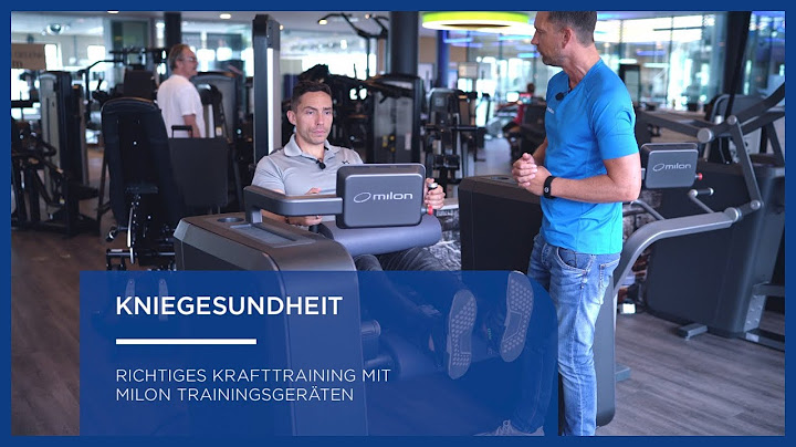 Knieschmerzen 🔸Kniegesundheit 🔸  Richtiges Krafttraining mit milon Trainingsgeräten