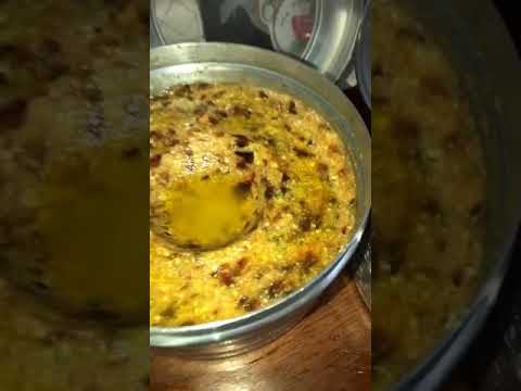 شعثا فواله خليجيه شعبيه عباره عن تمر وجامي وسمنه طيبه