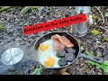 Bacon n eggs on the Kelly Kettle hobo stove | trekker kit