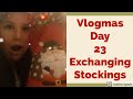 Vlogmas Day 23 | Exchanging Stockings (Christmas Eve Eve)