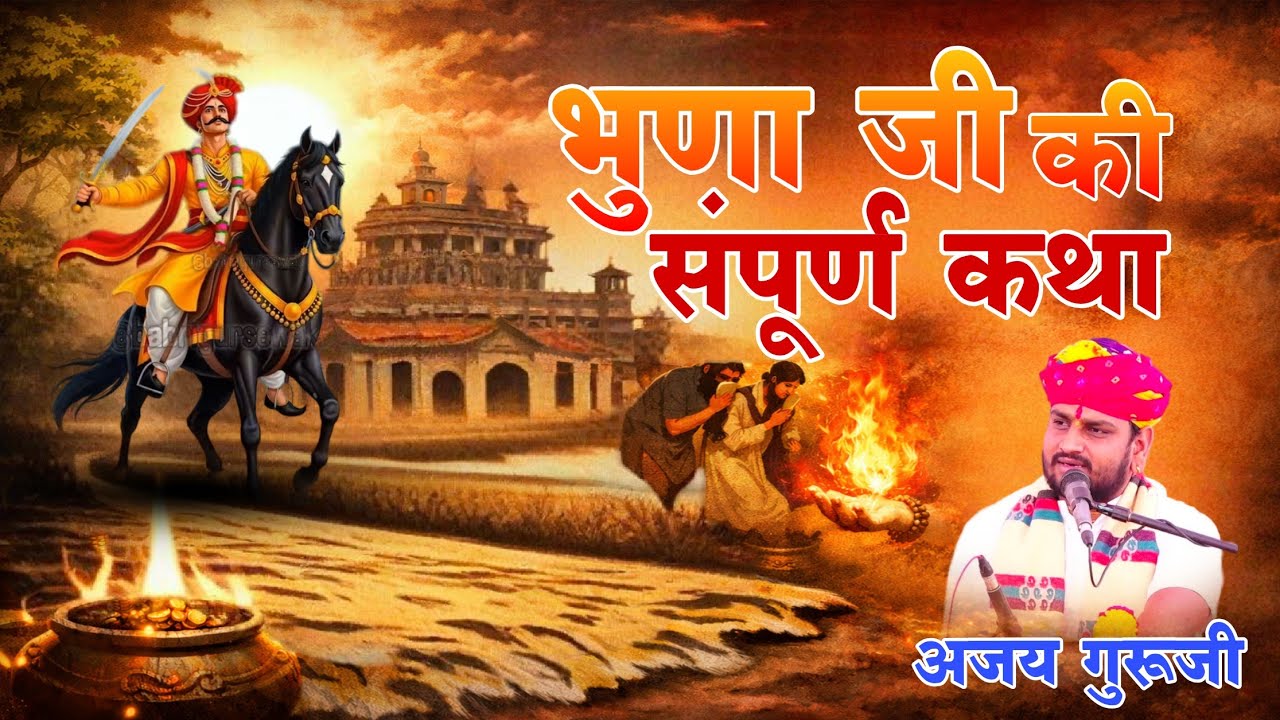 भुणा जी की संपूर्ण कथा ।।   Ajay Guruji  / देवनारायण कथा ❤️❤️
