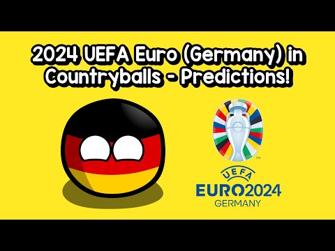 UEFA Euro 2024 Predictions in Countryballs! (Germany)