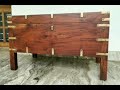 Full Restoration of 100 Years Old Ornamental Box | Dowry Chest | Kaal Petti | കാൽ പെട്ടി