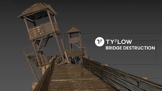 Medieval Bridge Destruction Test | Tyflow Wealth