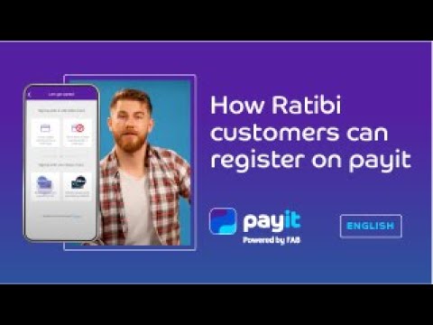 How to Register Using Ratibi Card with @payit wallet | English