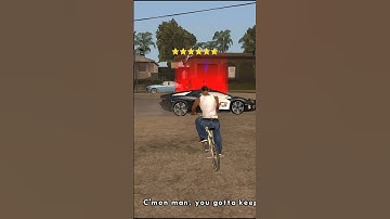 IF YOU FINISH A MISSION WITH MAXIMUM WANTED LEVEL - GTA SAN ANDREAS.  #gtasanandreas #gtaworld