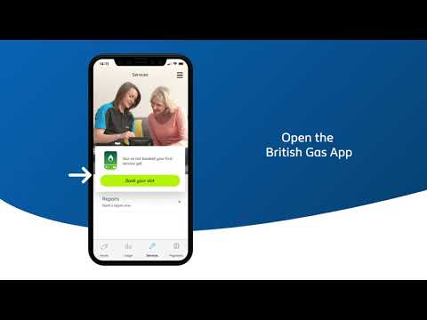 How to book an Annual Service visit on the British Gas App | British Gas