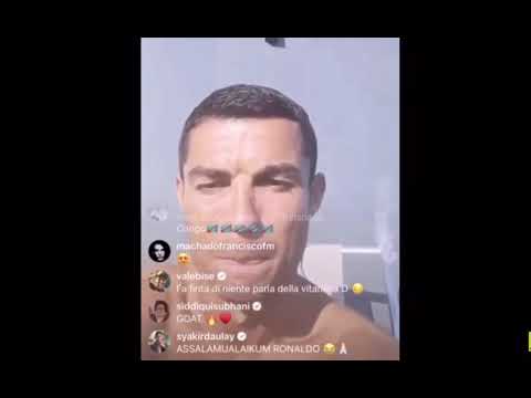 Video: Sin Ronalda Odpre Instagram In Se Pojavi V 4 Jezikih