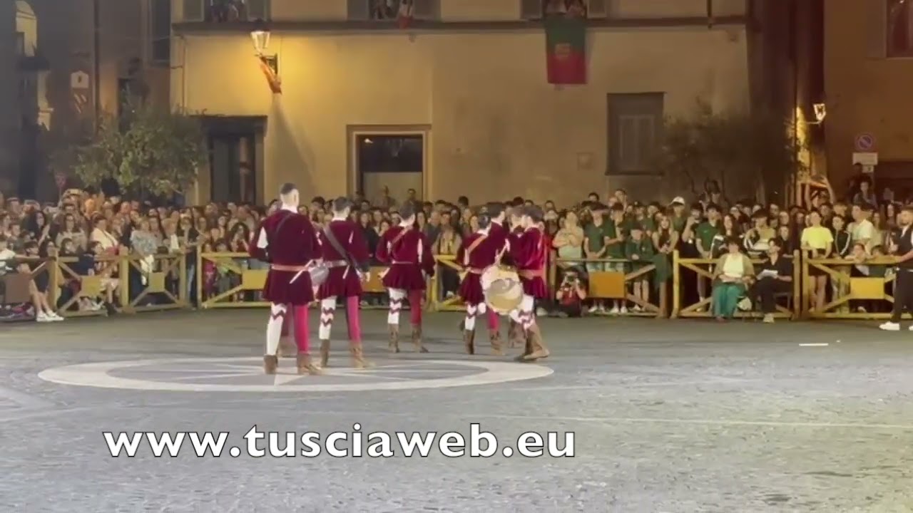 Nepi – Il meraviglioso Palio dei Borgia - Gara dei musici - Vince Santa Croce
