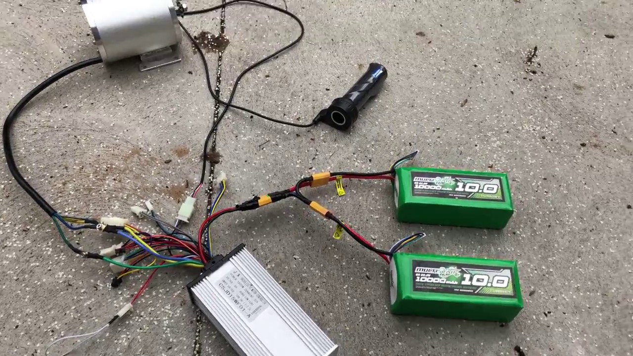 MY 1020 Brushless Motor and CSJD15WF01 