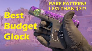 Best Budget Glock Skin W Rare Star Pattern 2023 Cs2 & Csgo
