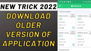 How to download older version of applications on your phone? screenshot 4