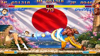 スーパーストリートファイターII X ➤ yellow punch (Japan) vs