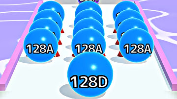 Max Levels BallRun2048🍀💥: All Levels Gameplay Walkthrough Android ,iOS New Updates #gameplay