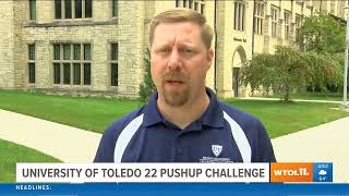WTOL 11: University of Toledo 22 Pushup Challenge