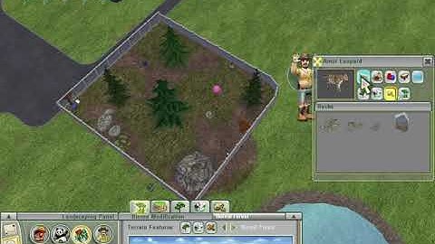Zoo Tycoon 2: Exhibit Creator - Amur Leopard