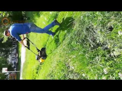 TEST Акумулаторна косачка DeWalt DCMW564P2 - 18V+18V/5Ah Li-Ion