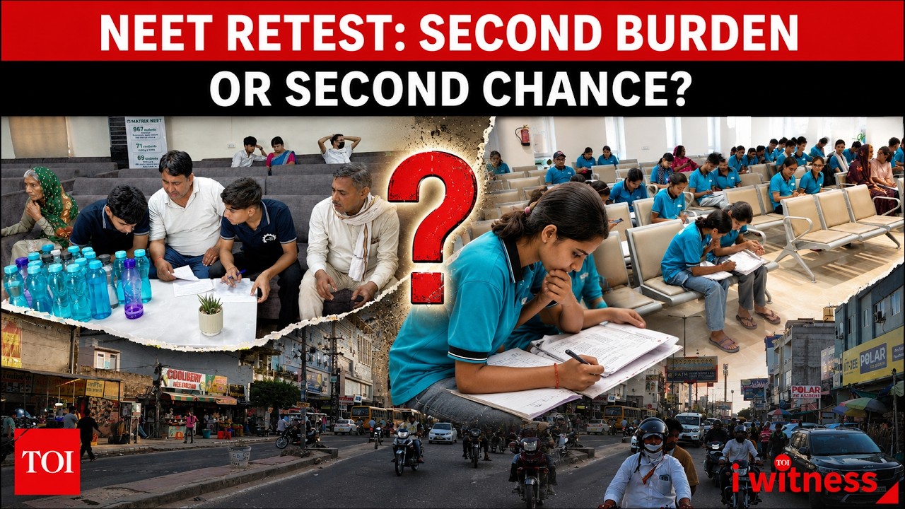 A second exam, a second burden: Inside Sikar's NEET crisis - video
