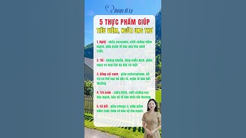 5 Thực phẩm giúp tiêu viêm ngừa ung thư #duocsily #dsly #chamsocsuckhoe #suckhoe #songkhoe