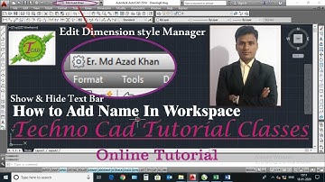 Lec-10 I How to Show & Hide Text Bar In Autocad I By Er. Md Azad Khan II Autocad II Solidworks IICNC