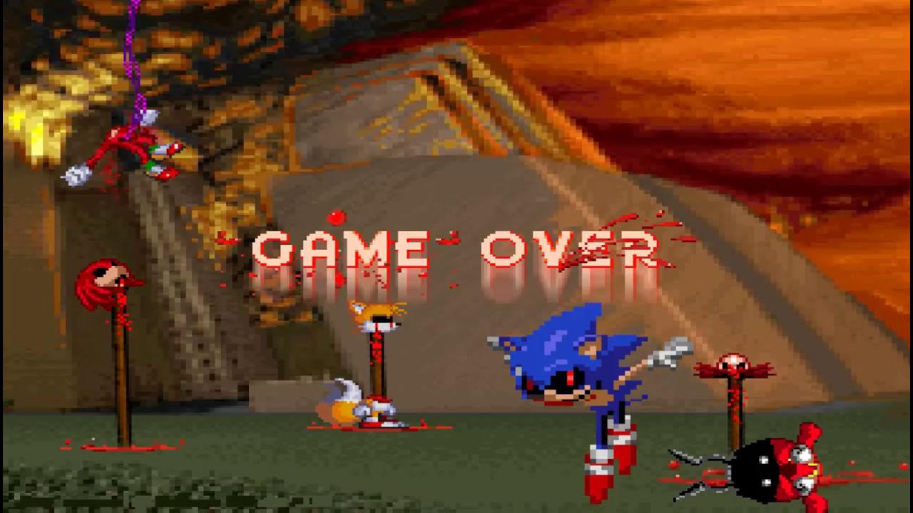 GAME OVER - Sonic.exe 2011 by ScorchVx on Newgrounds