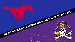 SMU Mustangs vs East Carolina Pirates Prediction and Picks - College Football Picks Week 7