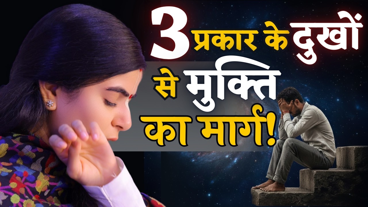 तीन प्रकार के दुखों से मुक्ति का मार्ग! @Chitralekhaji