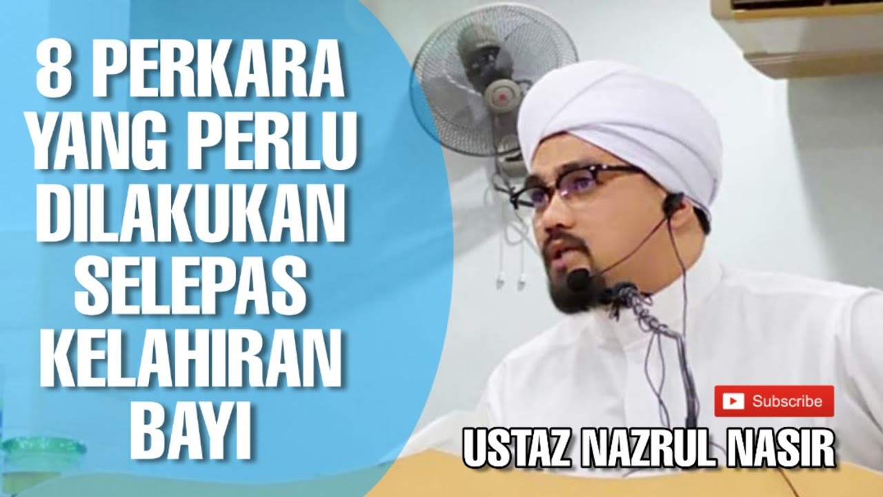 8 Perkara Yang Perlu Dilakukan Selepas Kelahiran Bayi