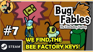 EXPLORING BEE FACTORY / WHERE IS THE OVERSEER? - Bug Fables; Everlasting Sapling Gameplay - Part 7