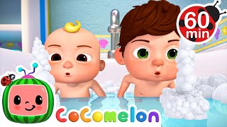 Bubble Bath Boat Challenge! ⛵| Bath time Routine | CoComelon Kids Songs & Nursery Rhymes