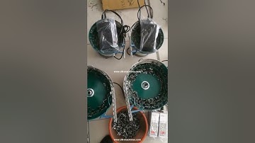 Automatic different parts vibration sorting feeding machine sorting video