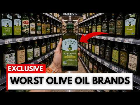 5 WORST and 4 BEST Olive Oil Brands You Can Buy