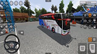 Seru Sekali Bus Nagitaa Transport Angkut Penumpang Di Terminal | Bus Simulator Indonesia screenshot 5