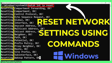 How to Reset Computer Network Settings Using CMD Fix Wifi Internet Connections