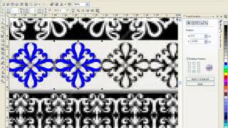 CorelDraw Tutorial border Design clip3