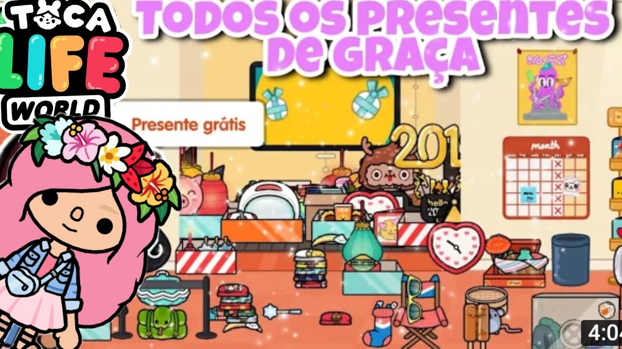 COMO TER OS PRESENTES INFINITOS DE GRAÇA NO TOCA LIFE WORLD [PASSO A ...
