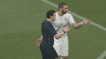 Benzema Argues With Referee PES 2016 Nice Animation