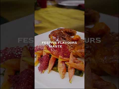Festive menus to signature feasts