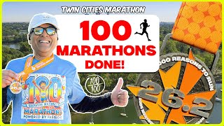 My 100th Marathon at Twin Cities Marathon- Mission Accomplished
